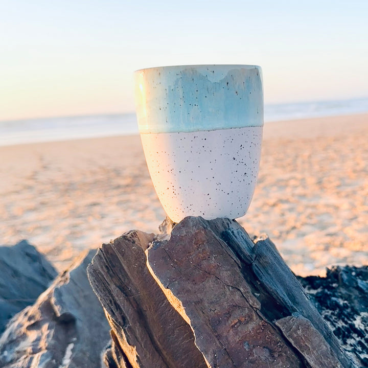 SANDY BEACH | Becher | mint - SeaRâmica