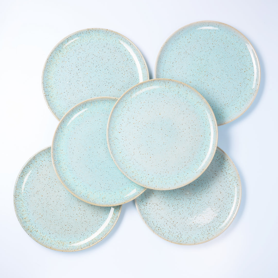 SANDY BEACH | Teller groß | mint - SeaRâmica