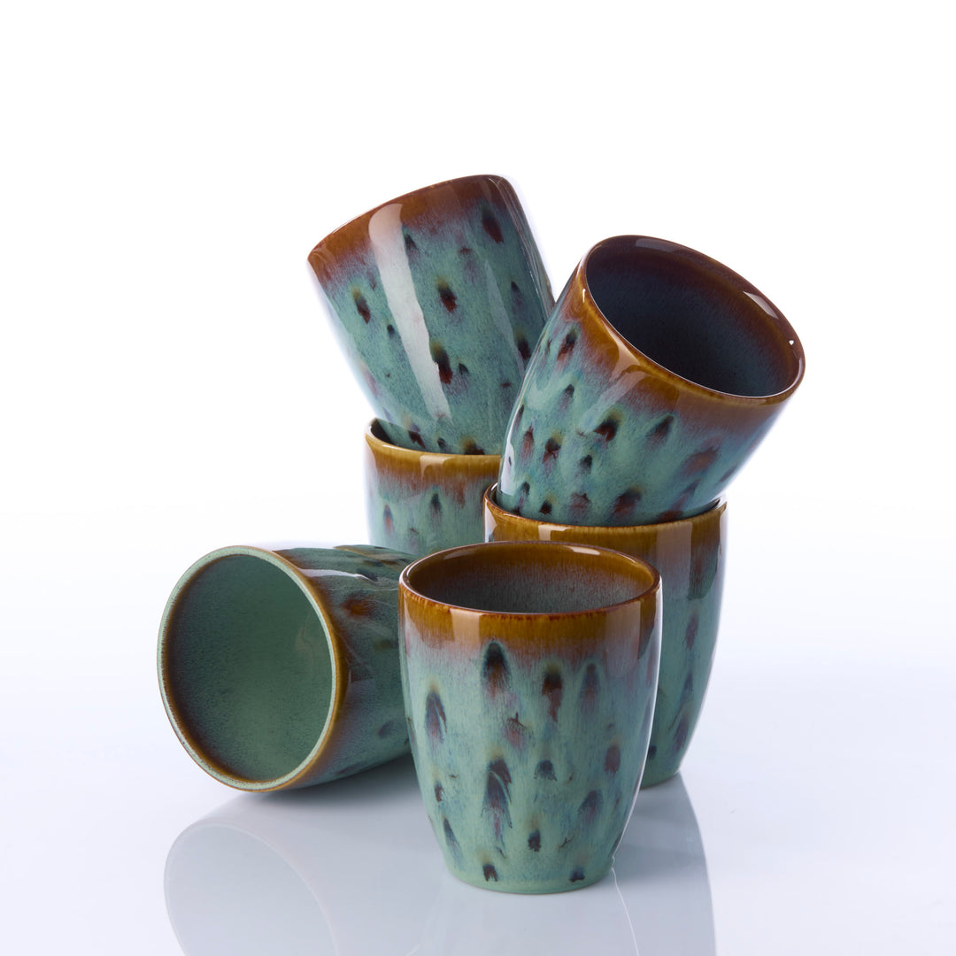 Becher | MYSTIC FISH blau - SeaRâmica