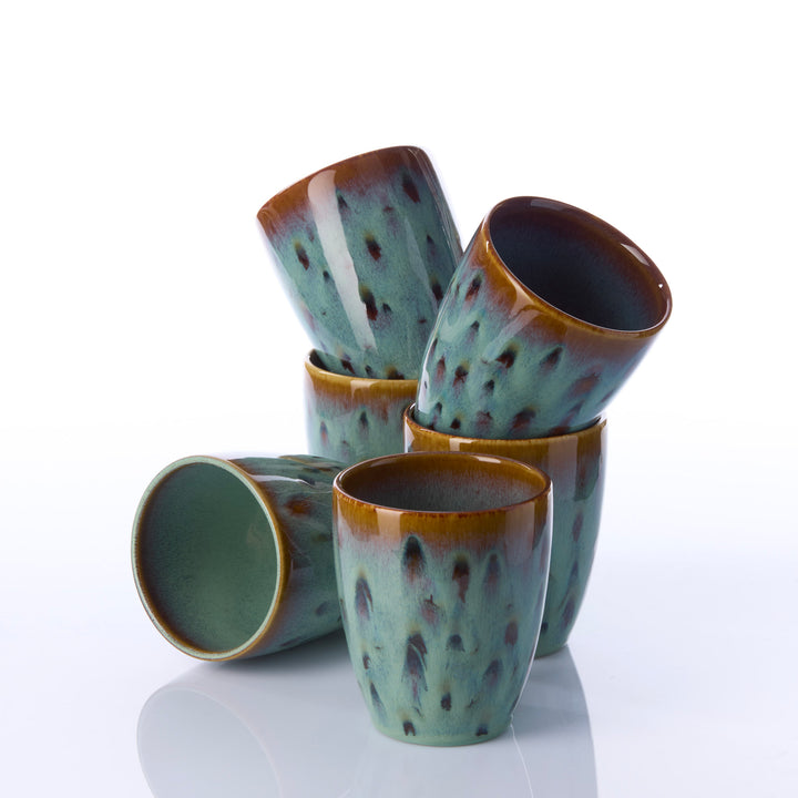 Becher | MYSTIC FISH blau - SeaRâmica