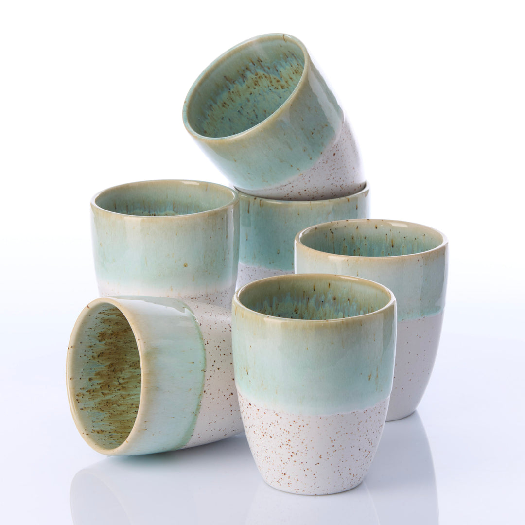 Becher | SANDY BEACH mint - SeaRâmica
