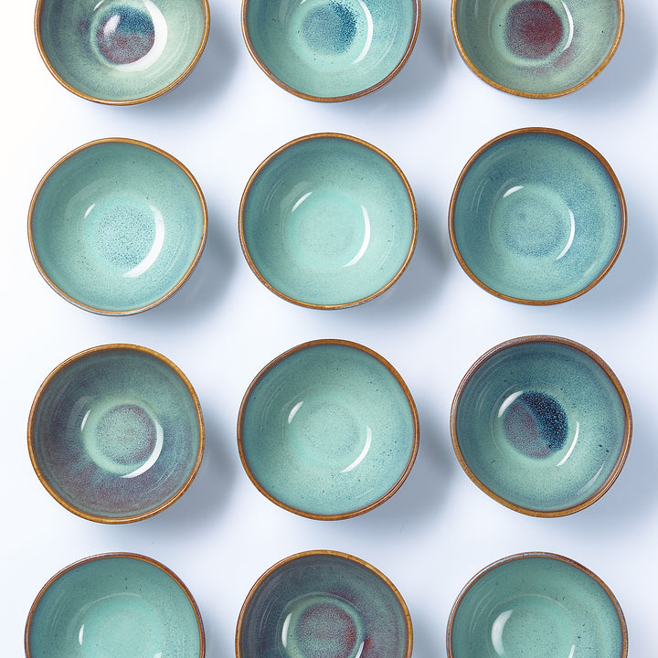 MYSTIC FISH | Dipschale | blau - SeaRâmica