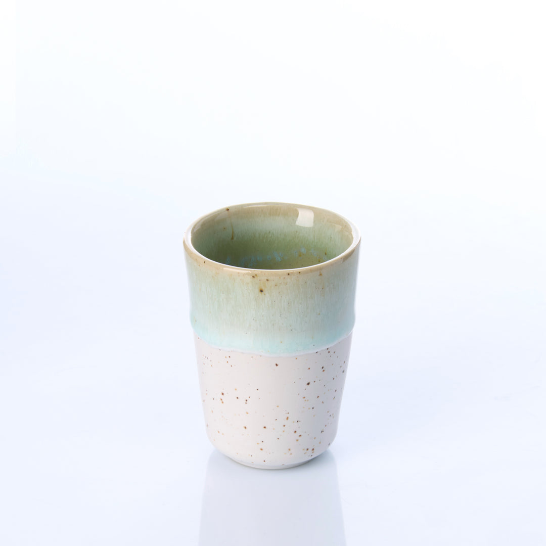 Espressobecher |  SANDY BEACH mint - SeaRâmica