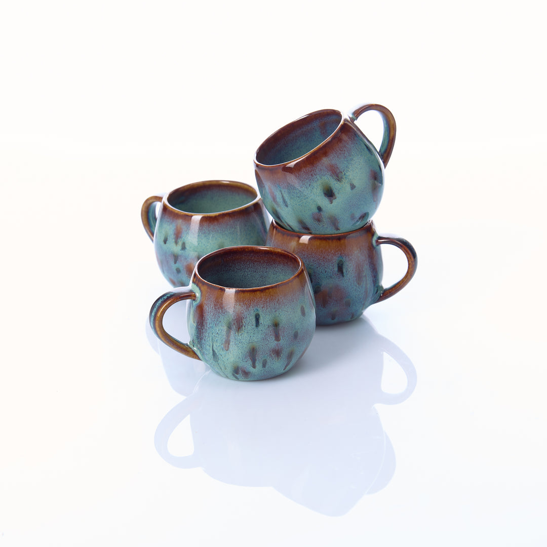 Espressotasse | MYSTIC FISH blau - SeaRâmica