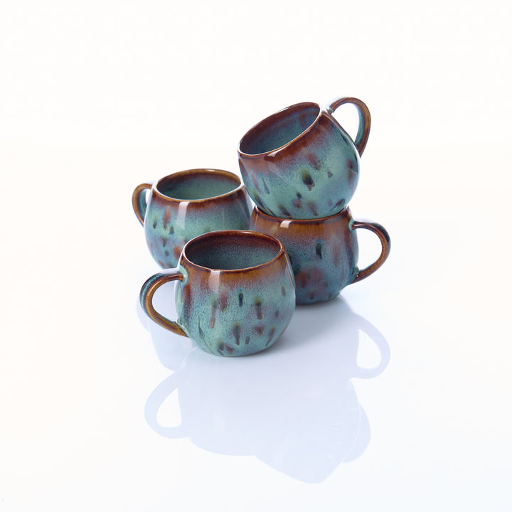 Espressotasse | MYSTIC FISH blau - SeaRâmica