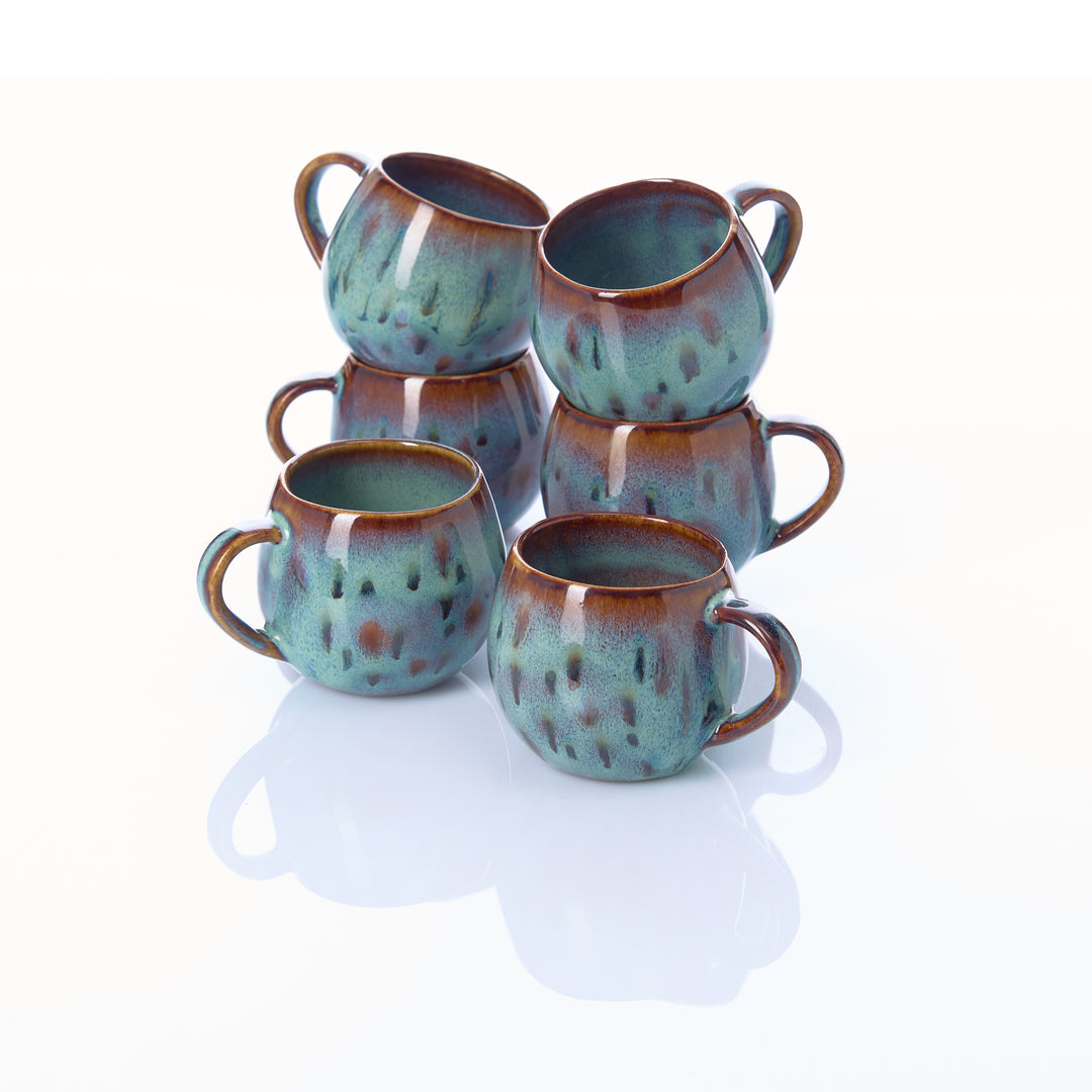 Espressotasse | MYSTIC FISH blau - SeaRâmica