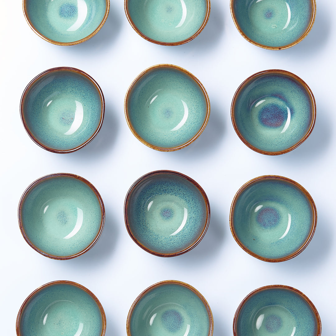 MYSTIC FISH | Mini-Dipschale | blau - SeaRâmica