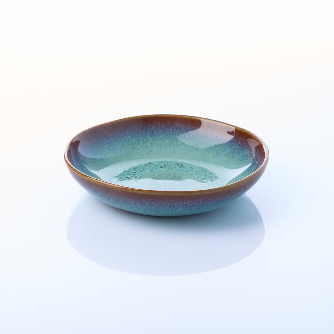 MYSTIC FISH | Miniteller tief | blau - SeaRâmica
