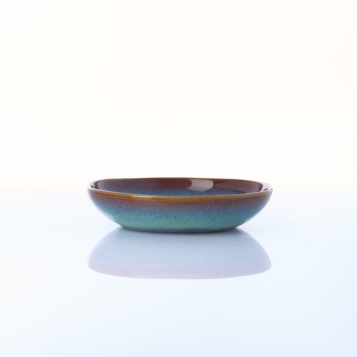 MYSTIC FISH | Miniteller tief | blau - SeaRâmica