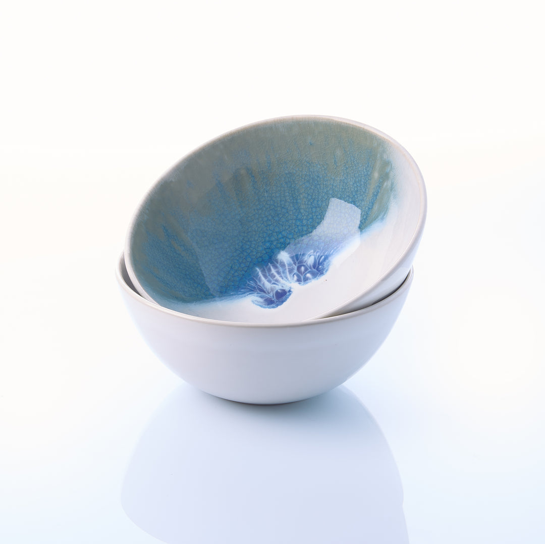 EBB &amp; FLOW | Müslischale klein | blau - SeaRâmica