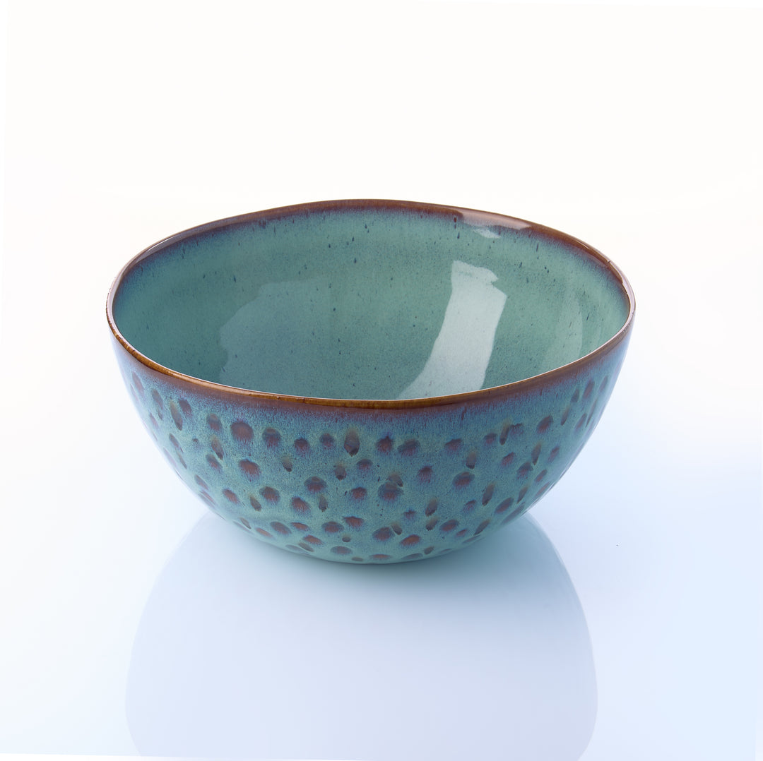 MYSTIC FISH | Salatschale | blau - SeaRâmica