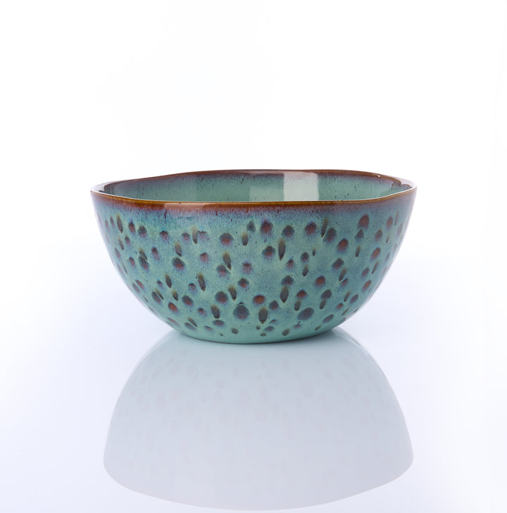 MYSTIC FISH | Salatschale | blau - SeaRâmica