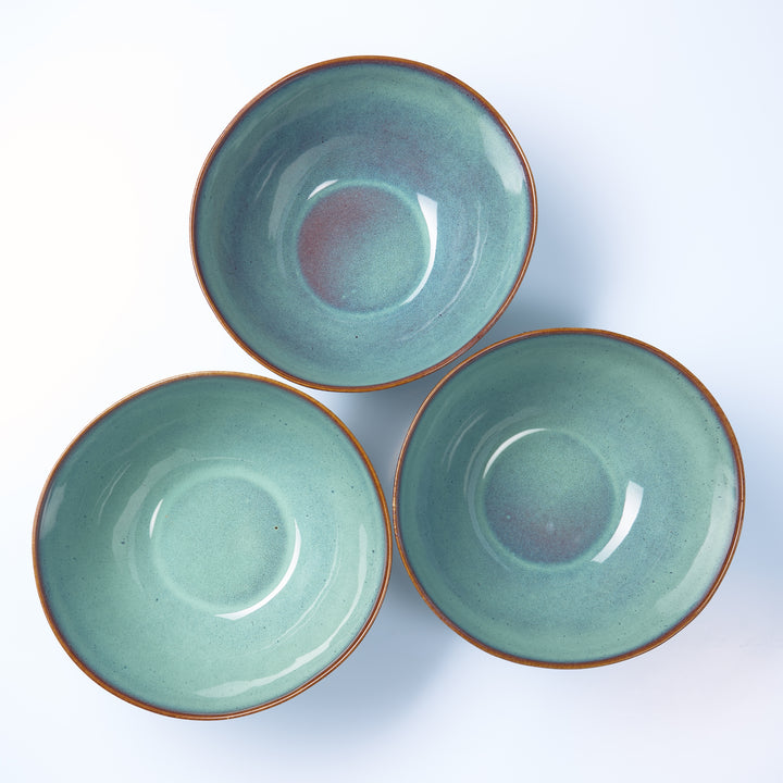 MYSTIC FISH | Salatschale | blau - SeaRâmica