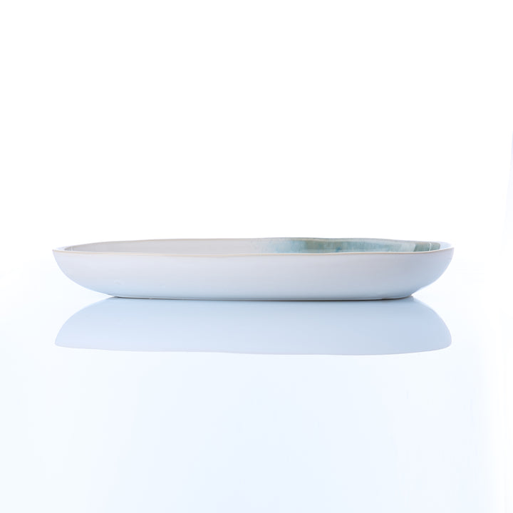 EBB &amp; FLOW | Servierschale Tropfen groß | blau - SeaRâmica