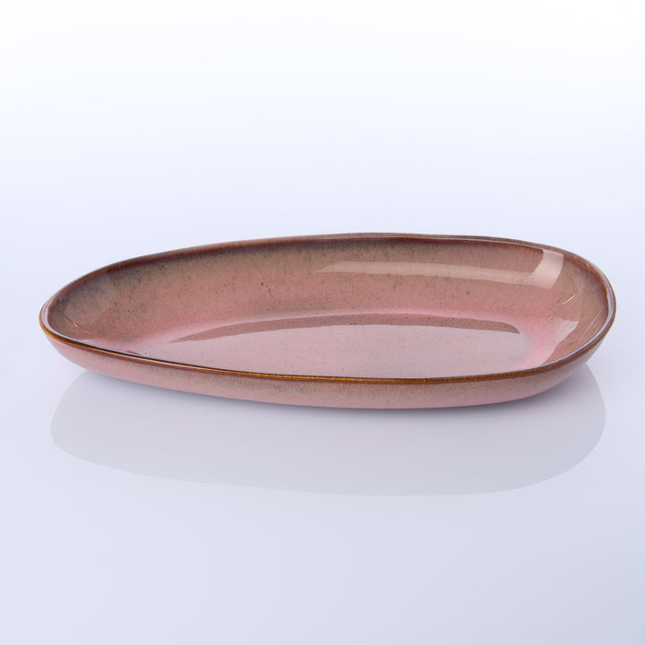 PINK BEACH | Servierschale Tropfen groß - SeaRâmica