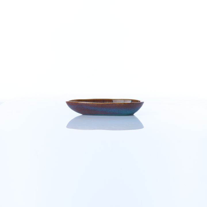 MYSTIC FISH | Servierschale Tropfen klein | blau - SeaRâmica