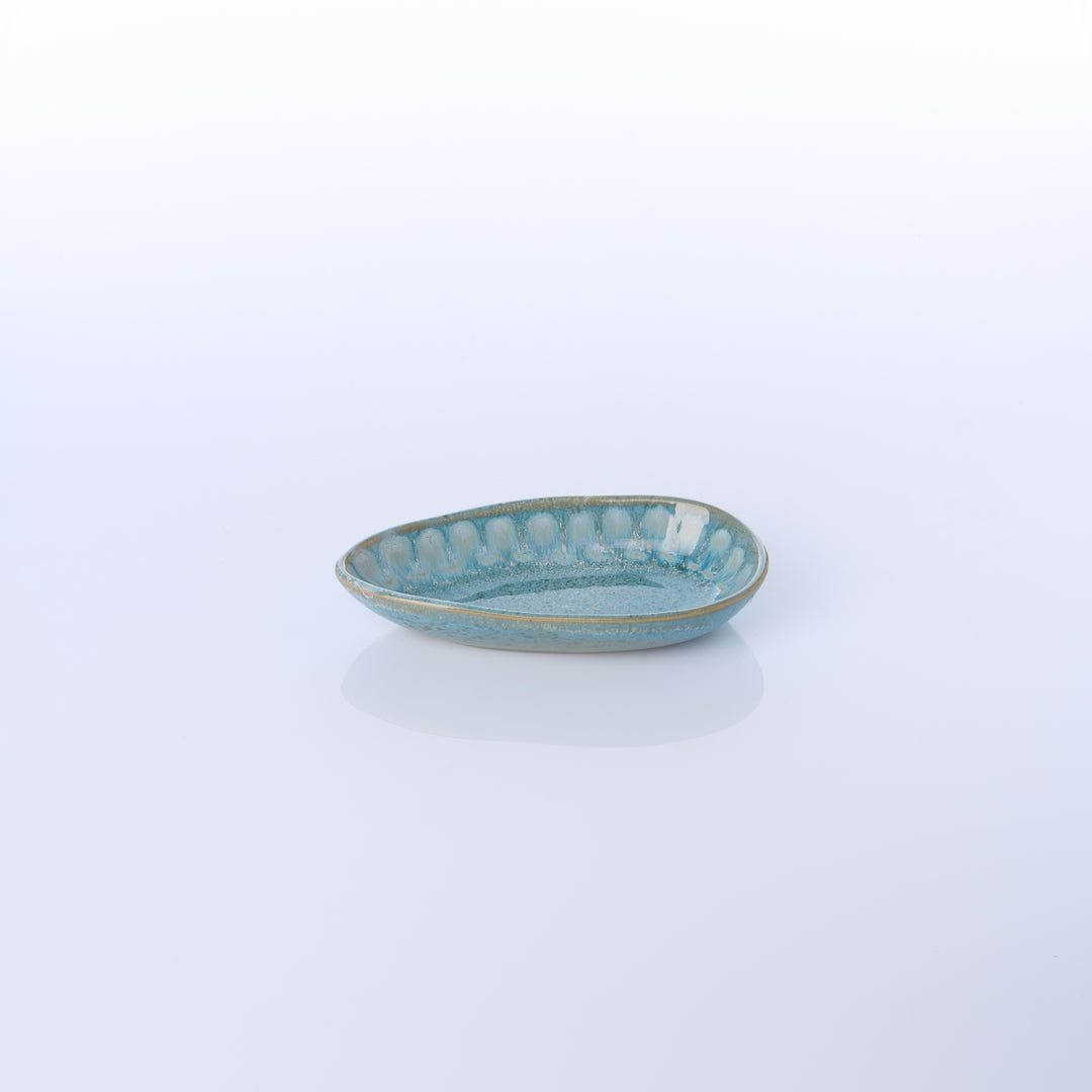 PARAISO | Servierschale Tropfen klein | blau - SeaRâmica