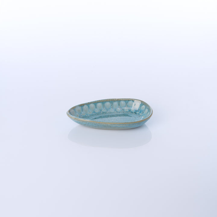 PARAISO | Servierschale Tropfen klein | blau - SeaRâmica