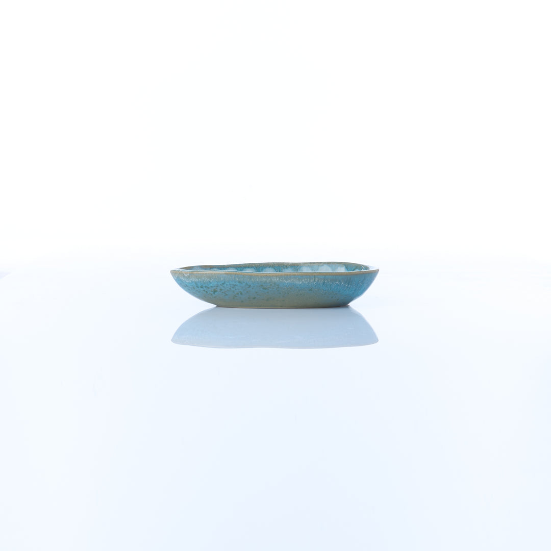 PARAISO | Servierschale Tropfen klein | blau - SeaRâmica