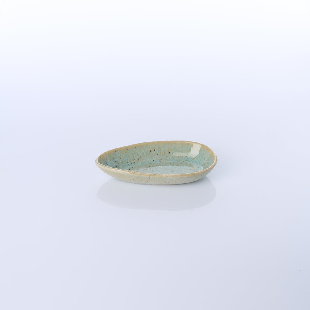 SANDY BEACH | Servierschale Tropfen klein | mint - SeaRâmica