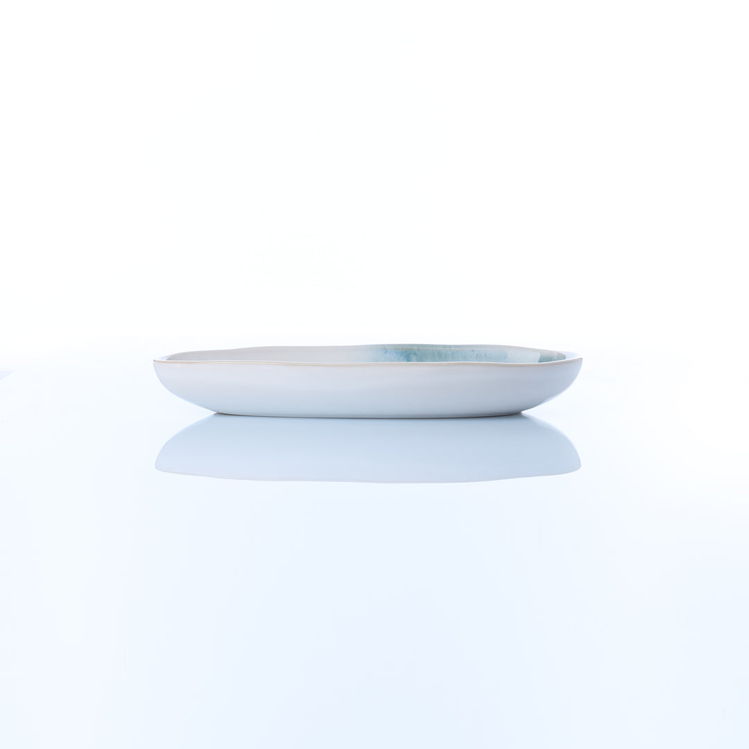 EBB &amp; FLOW | Servierschale Tropfen mittel | blau - SeaRâmica