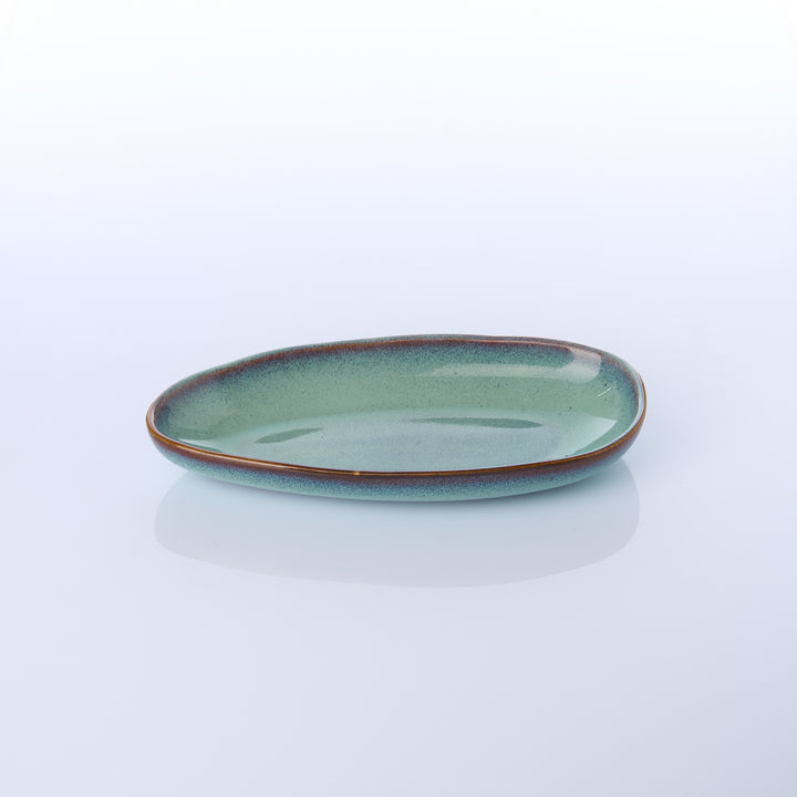 MYSTIC FISH | Servierschale Tropfen mittel | blau - SeaRâmica