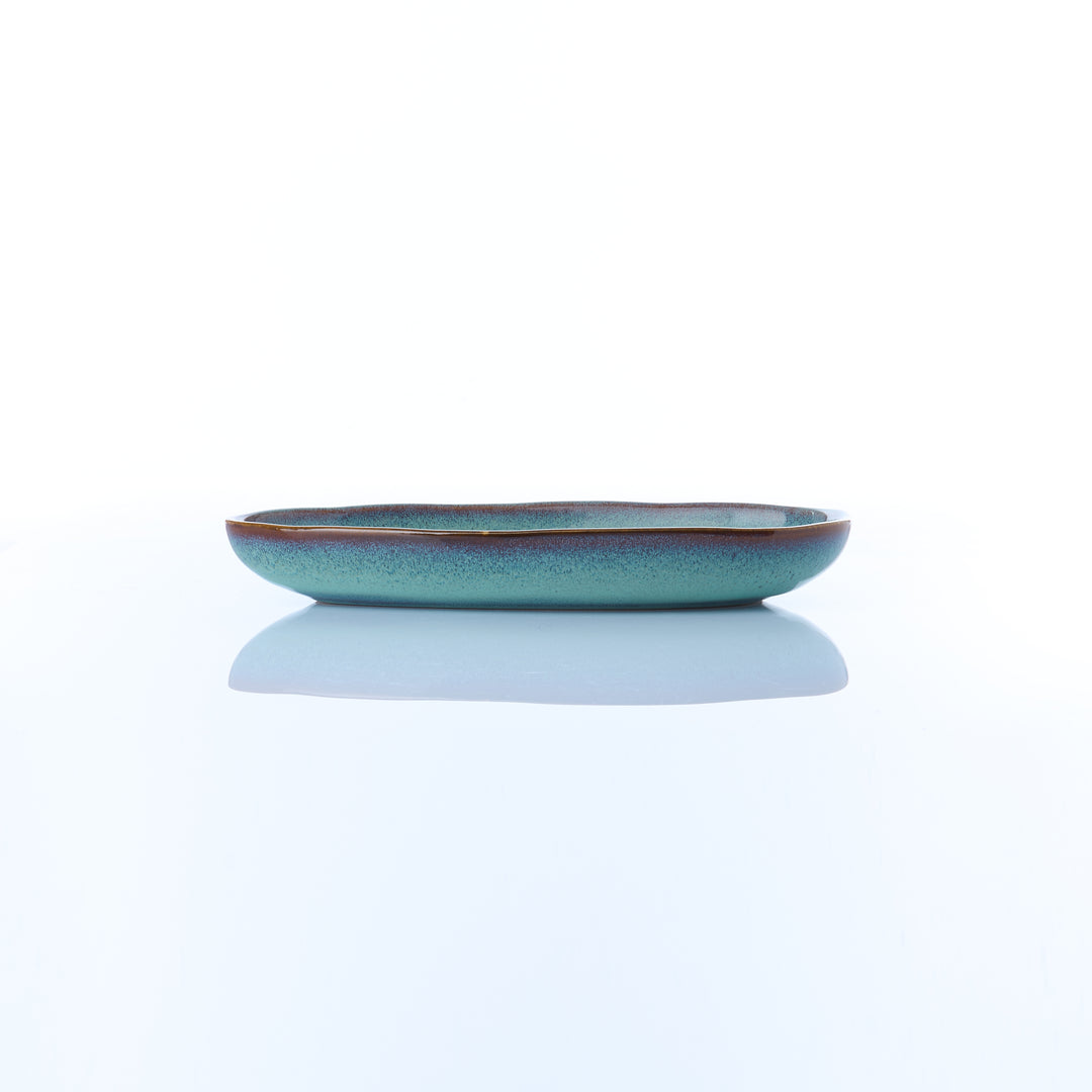 MYSTIC FISH | Servierschale Tropfen mittel | blau - SeaRâmica