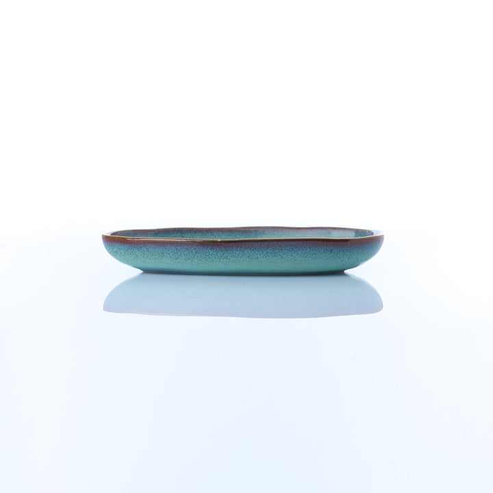 MYSTIC FISH | Servierschale Tropfen mittel | blau - SeaRâmica