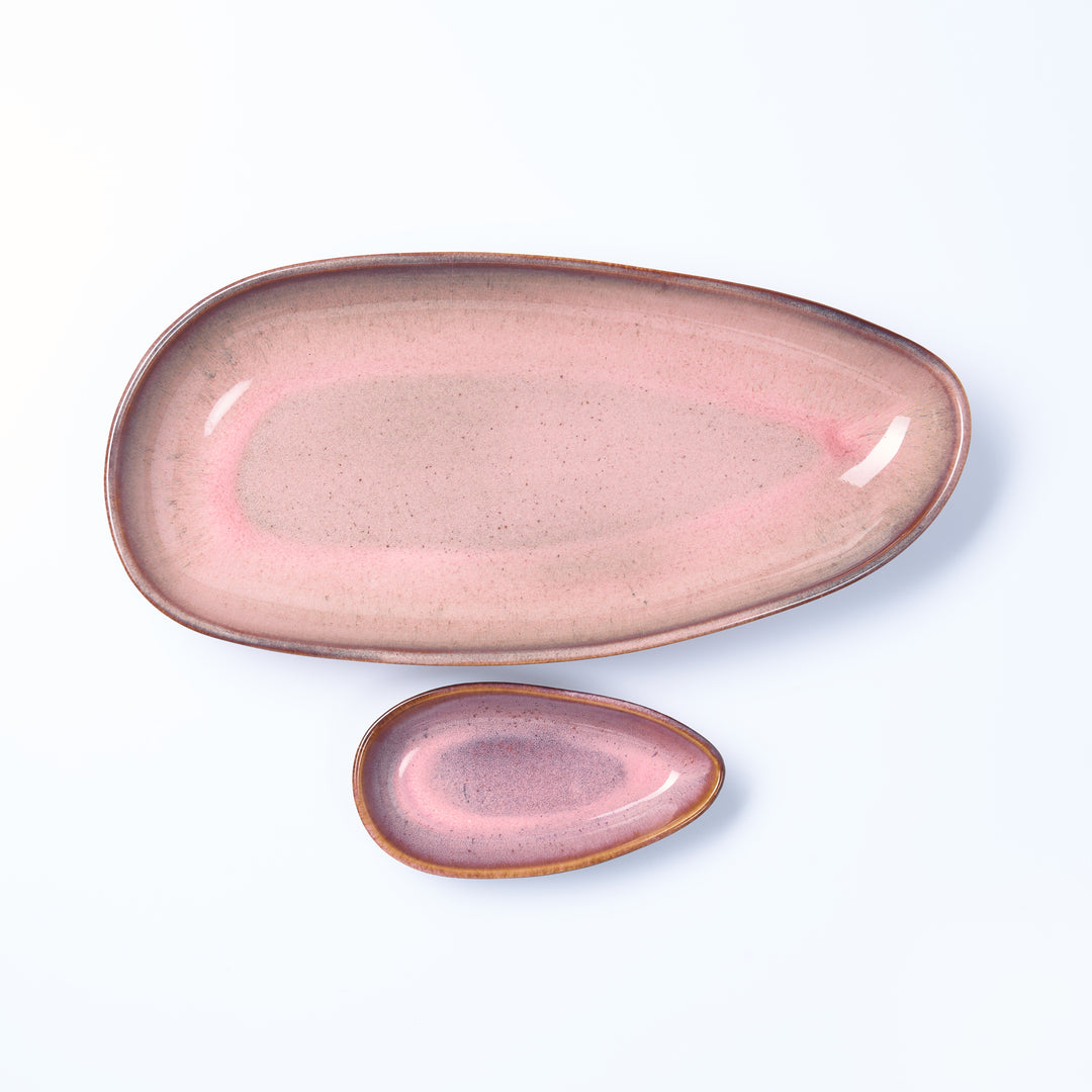 PINK BEACH | Servierschale Tropfen klein - SeaRâmica
