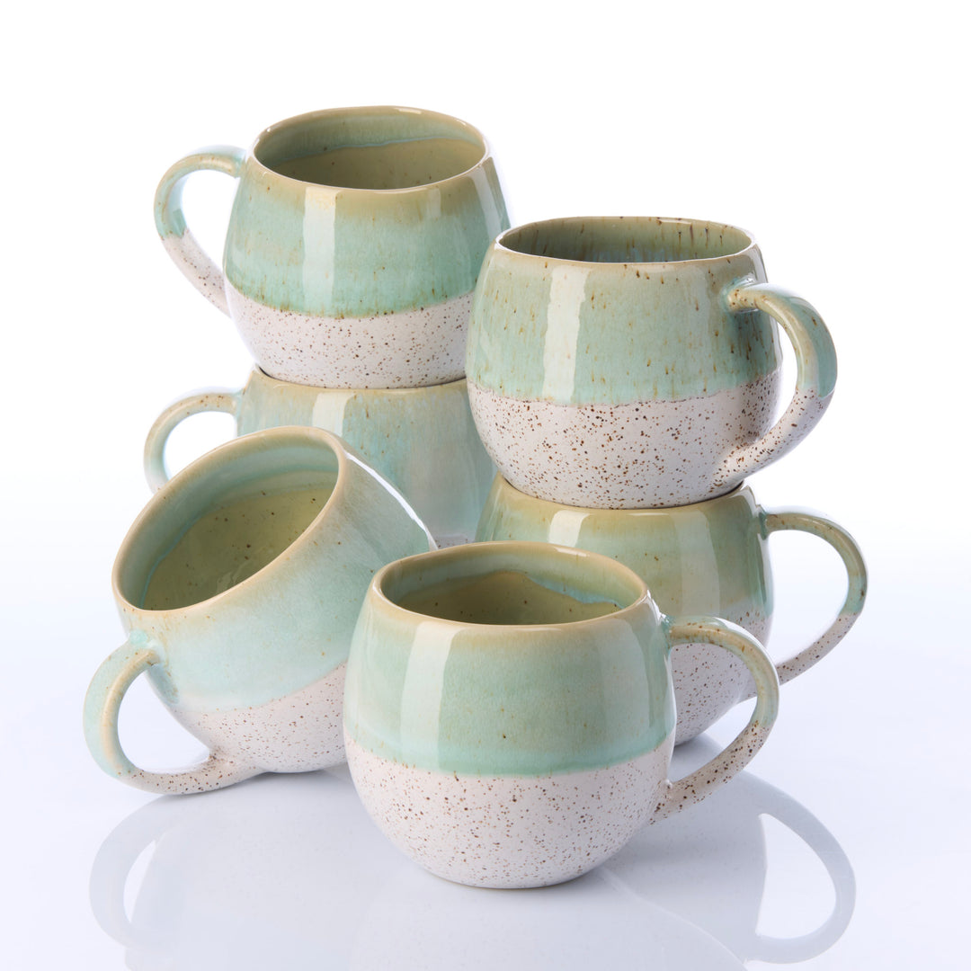 Tasse groß | SANDY BEACH mint - SeaRâmica
