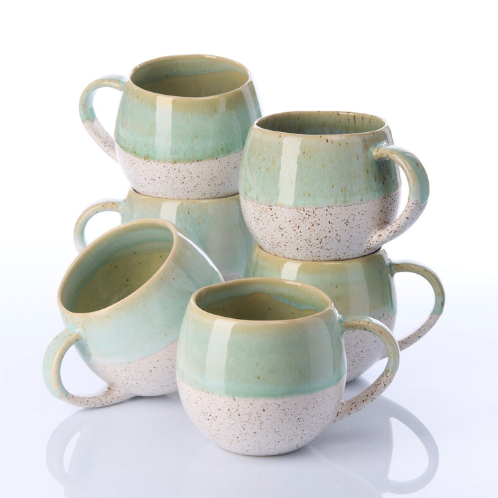Tasse groß | SANDY BEACH mint - SeaRâmica