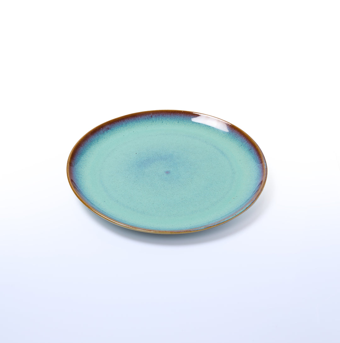MYSTIC FISH | Teller groß | blau - SeaRâmica