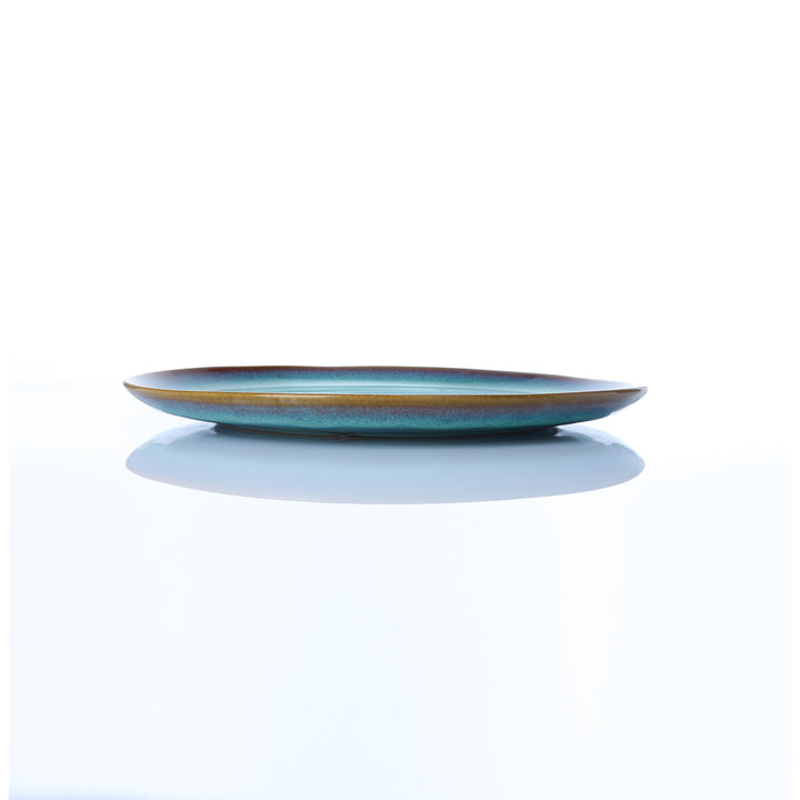MYSTIC FISH | Teller groß | blau - SeaRâmica